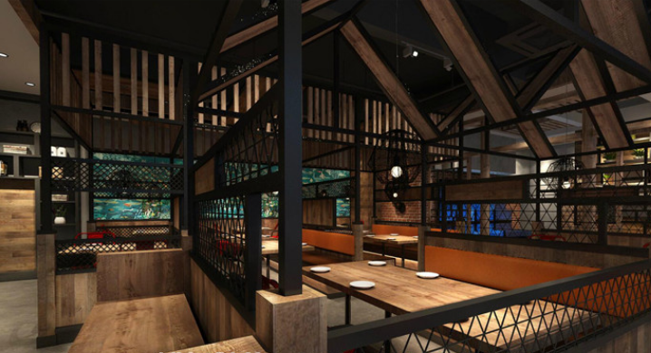 杭州港式餐厅装修 | 网红港式餐厅装修来自博妍