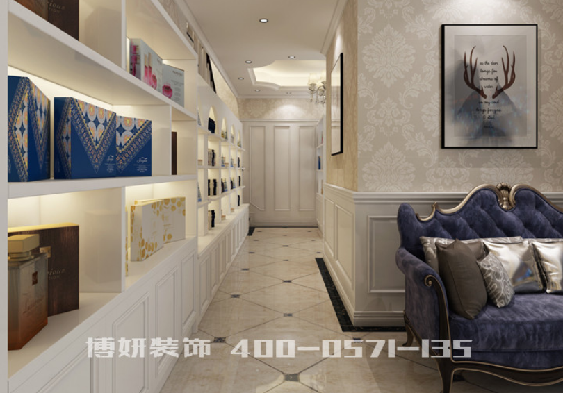 杭州美发店装修案例,美发店装修,杭州美发店装修