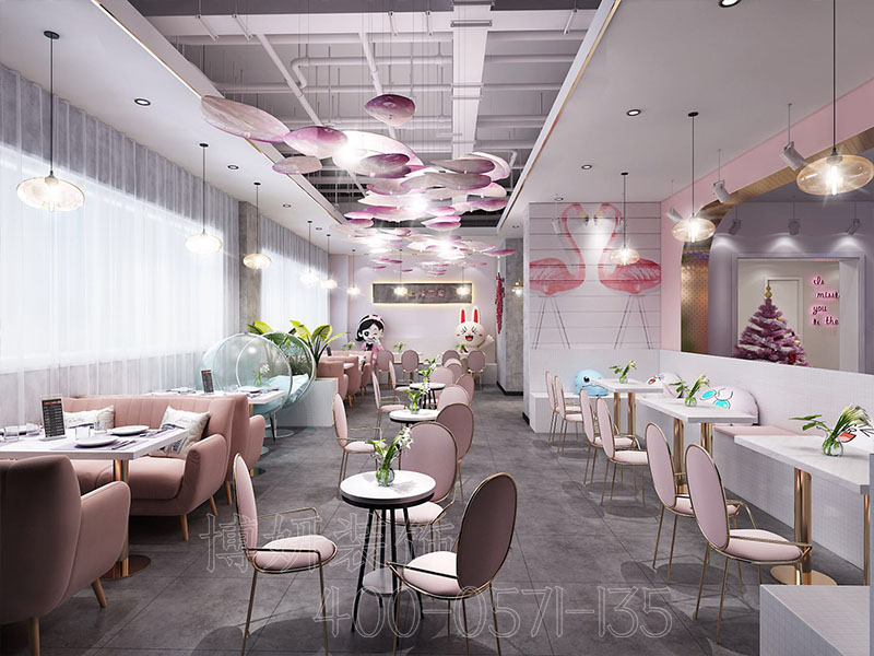 杭州网红烘培店装修设计 - 装修设计案例 4