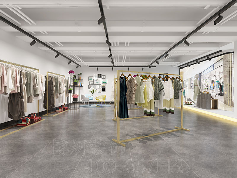 杭州女装店装修设计 -装修效果图 4