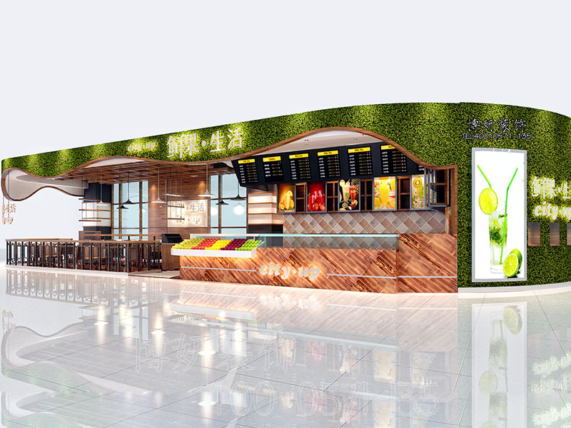 杭州水果店装修案例,水果店装修,杭州水果店装修