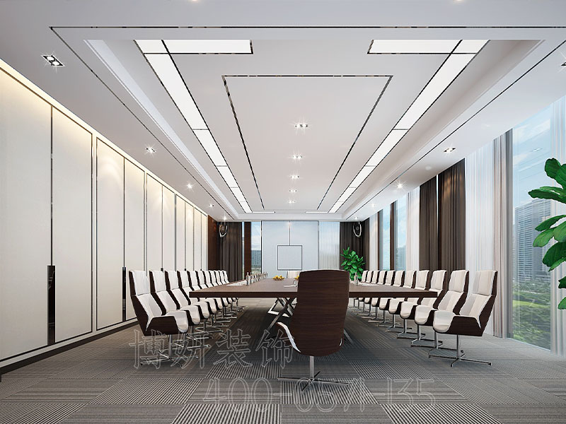 杭州新中式风格办公室装修设计-案例效果图 3