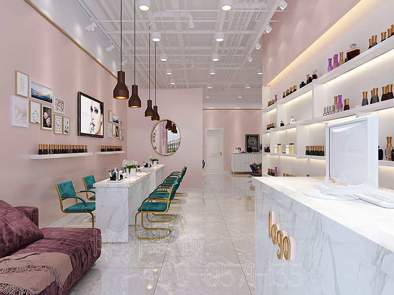 美容店装修案例,杭州美容店装修,杭州美容店装修案例