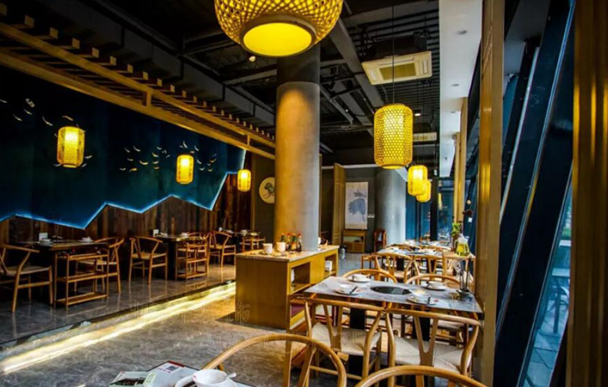 杭州滨江火锅店装修设计,专业火锅店装修公司,杭州火锅店装修