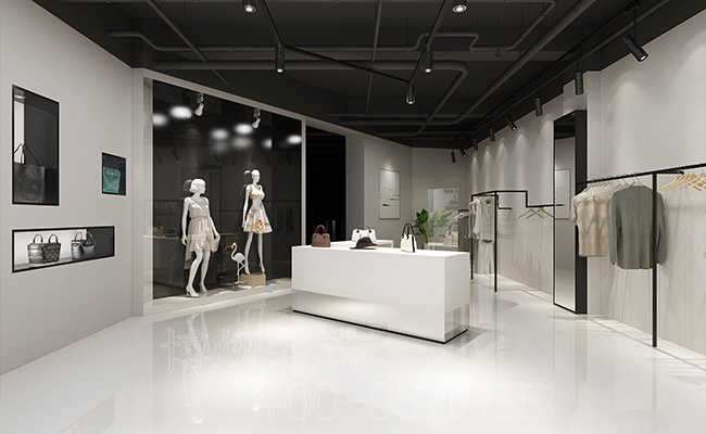 服装展厅装修设计,杭州展厅装修,展厅装修