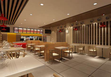 杭州快餐店装修哪家好,专业快餐店装修设计,杭州快餐厅装修