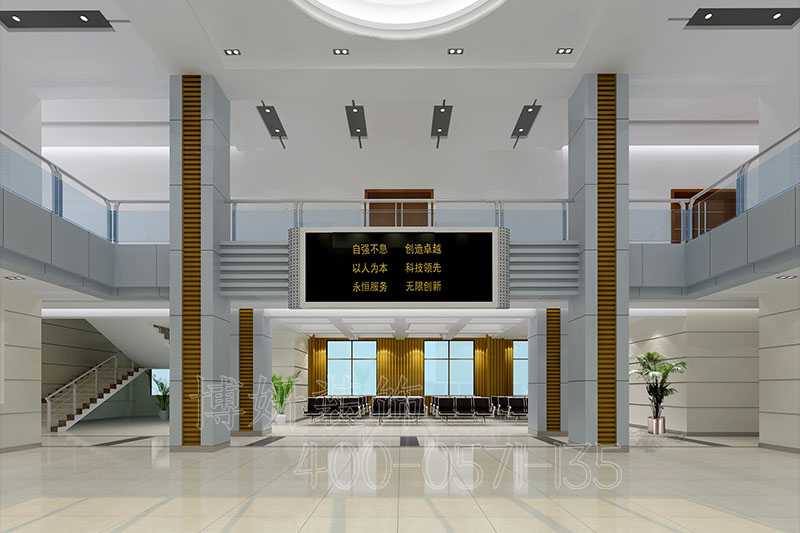 余杭区办公室装修案例设计效果图,办公室装修,杭州办公室装修