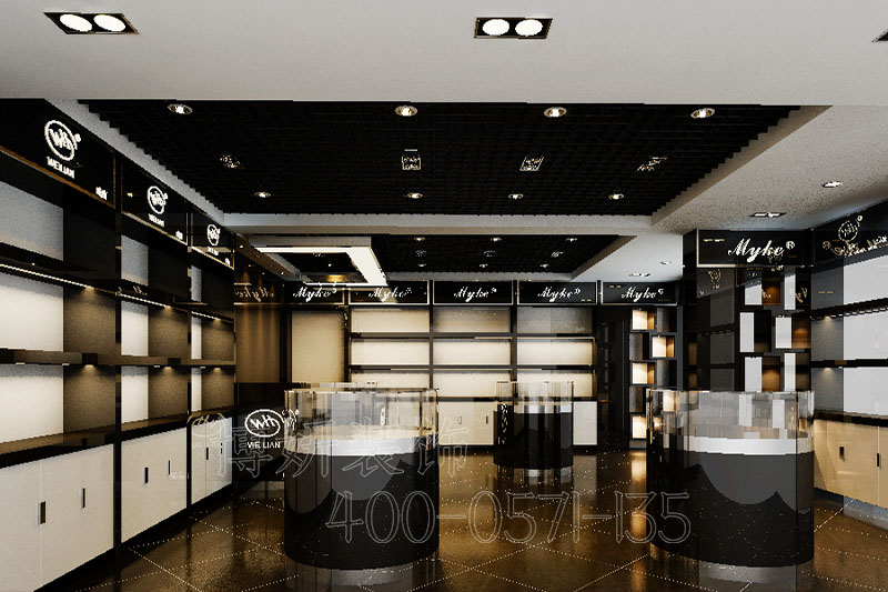 剪刀店装修设计,剪刀店案例效果图