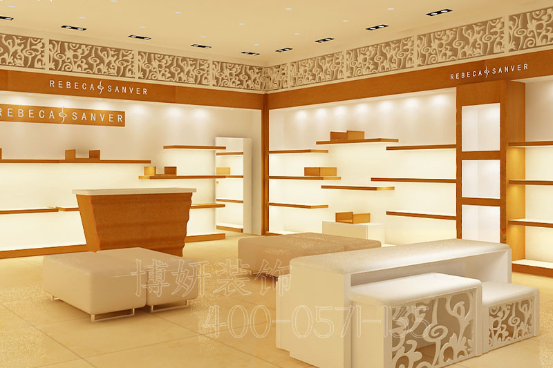 杭州精品鞋店装修设计-案例效果图 4