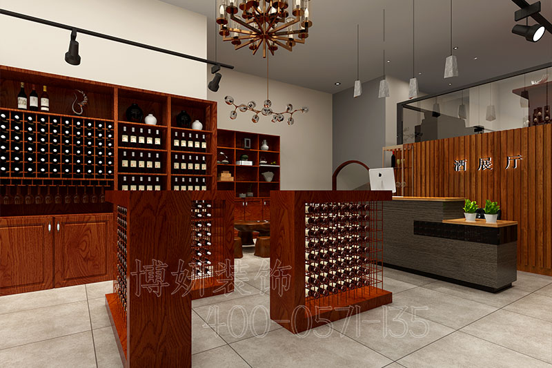 杭州专业酒窖装修设计-酒窖装修效果图 3