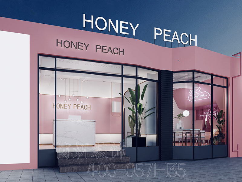 杭州温馨的杭州美甲店装修案例分享，小而精致的美甲店装修