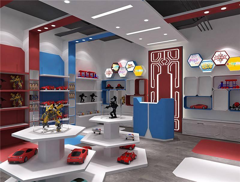 杭州精品玩具店装修设计,杭州玩具店装修设计,杭州专业玩具店装修效果图