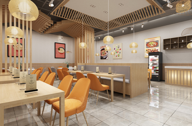 杭州快餐店装修,教你装修一个客源不断的快餐店,快餐店装修