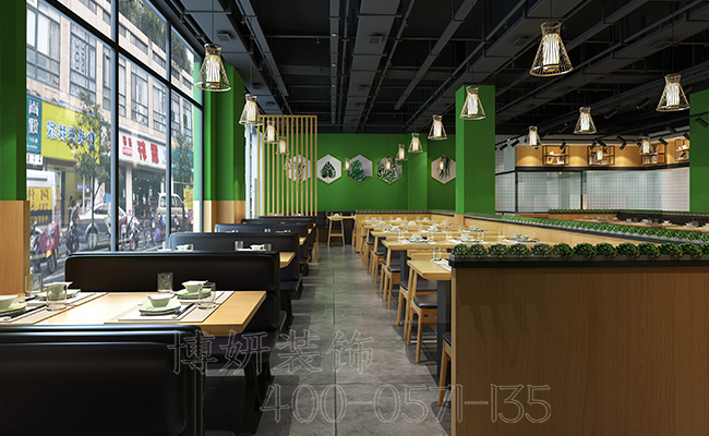 杭州餐饮店装修-客源不断的专业餐饮店装修