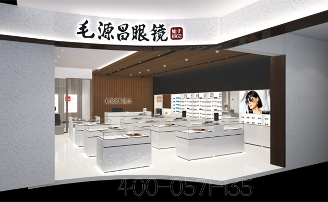 杭州专业眼镜店装修效果，给你清晰明亮的世界