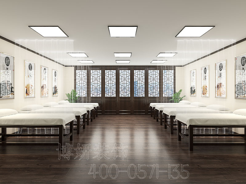 杭州中医医院装修设计，专业医疗空间装饰，认准博妍