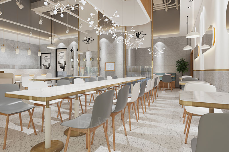 杭州日韩餐饮店装修效果图，就要找这样子的装修设计公司