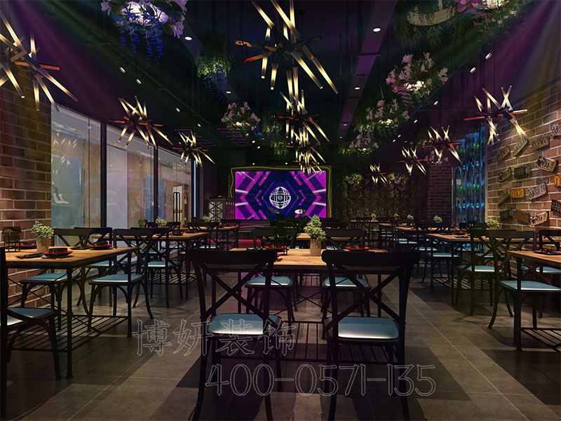 杭州餐饮装修设计公司,杭州专业餐饮装修装饰,杭州大型餐饮装修设计效果案例