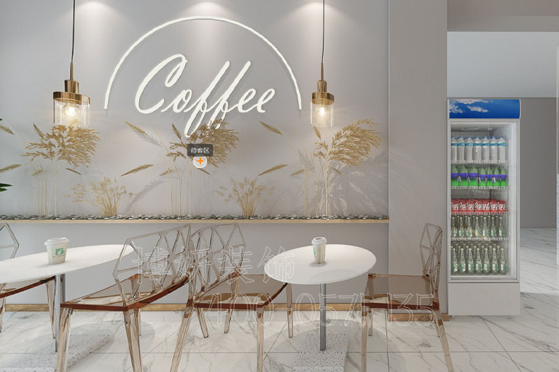 杭州大型奶茶店装修设计公司,杭州专业奶茶店设计装修效果,杭州奶茶店装修价格多少