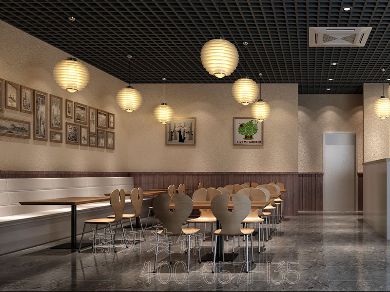 杭州大型奶茶店装修设计公司,杭州专业奶茶店设计装修效果,杭州奶茶店装修价格多少