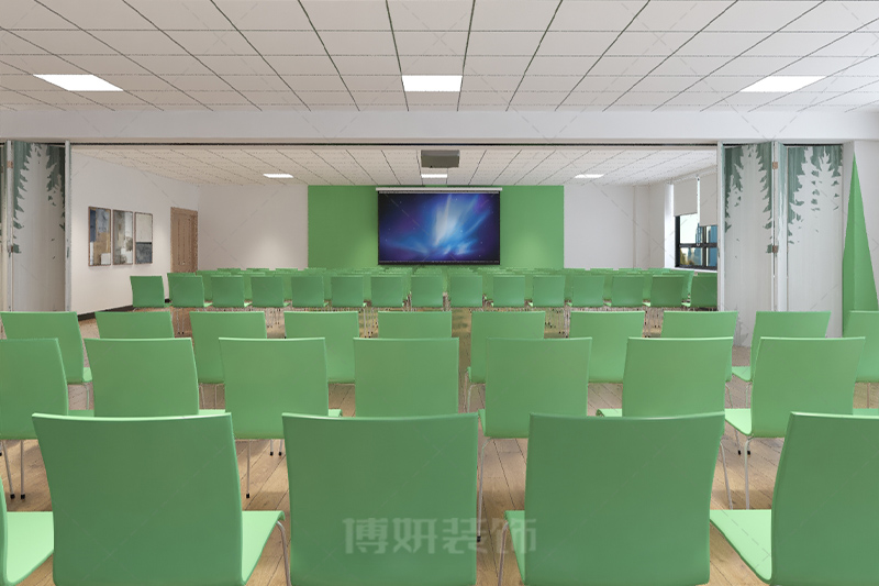 杭州生物科技办公室装修设计,杭州专业的办公室设计效果,杭州办公室装修公司
