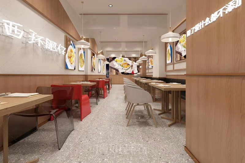 杭州西环肥牛装修设计-专业餐饮店铺设计效果案例