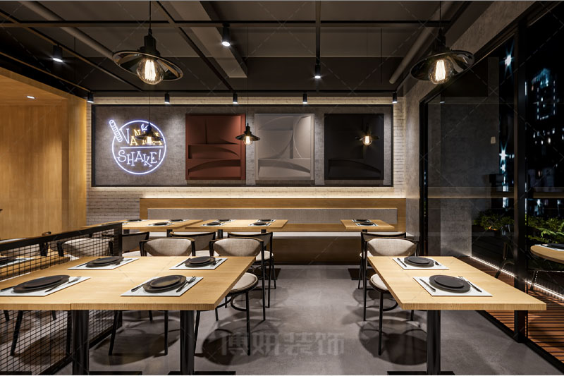 杭州专业餐饮专卖店设计报价,杭州餐饮空间装修设计公司,杭州餐饮设计效果案例