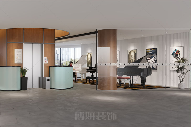 杭州乐器展厅装修设计-案例效果图 4