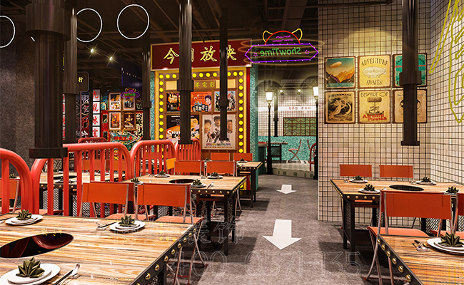 杭州烧烤店装修设计-品味烧烤文化魅力